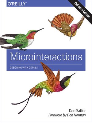 cover image of Microinteractions